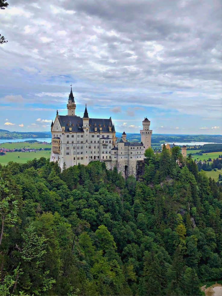 Neuschwanstein Castle in Summer